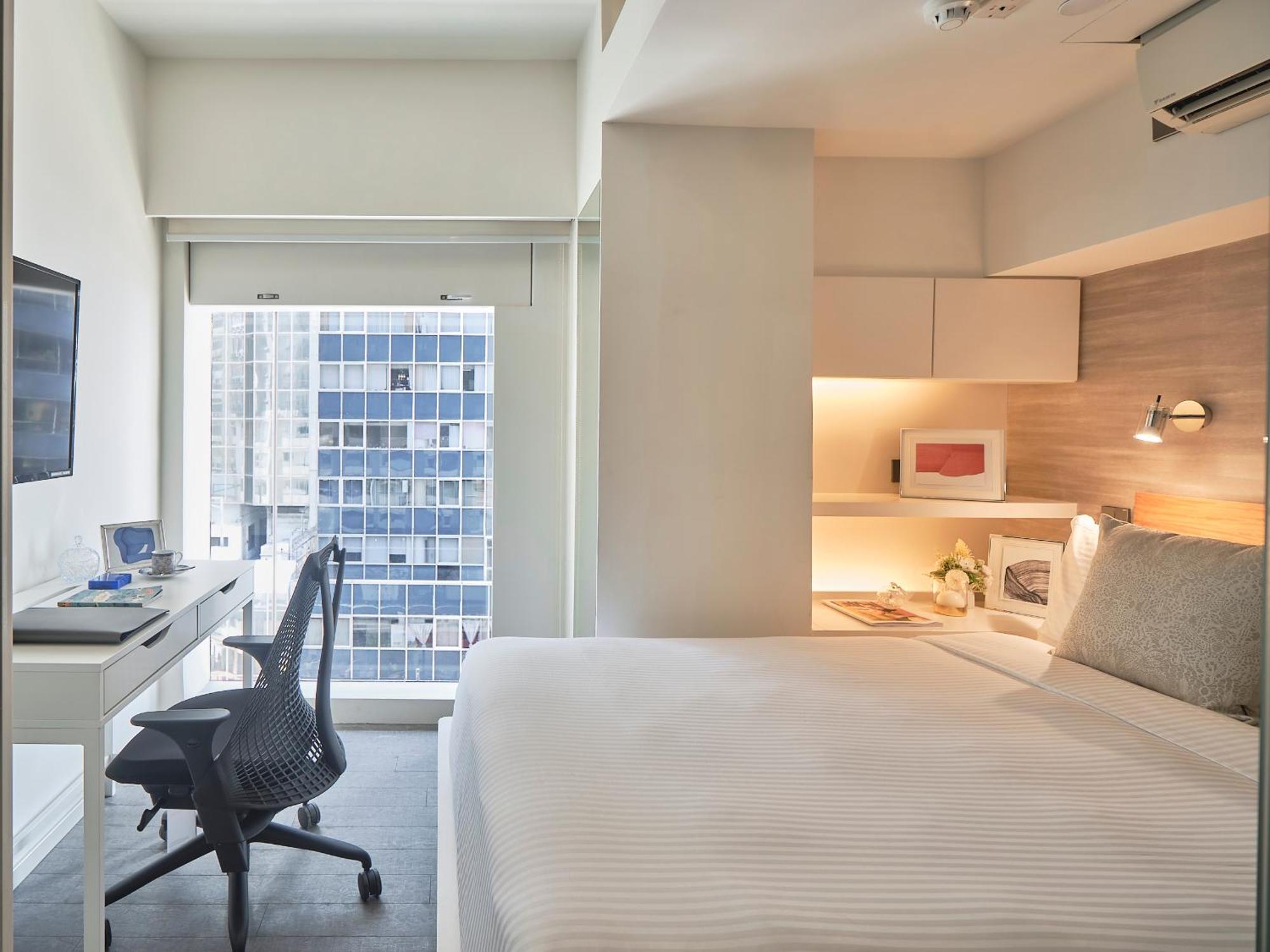 V Causeway Bay Aparthotel Hongkong Buitenkant foto