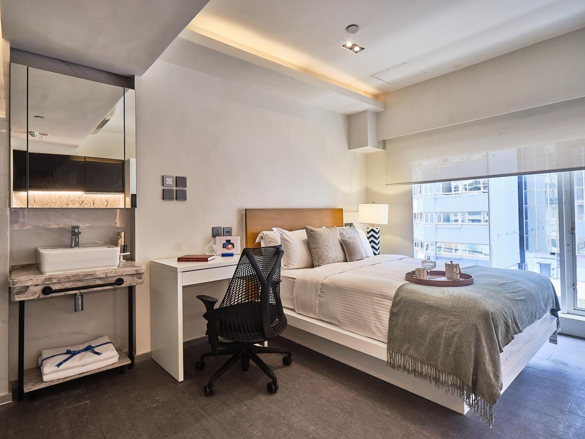 V Causeway Bay Aparthotel Hongkong Buitenkant foto