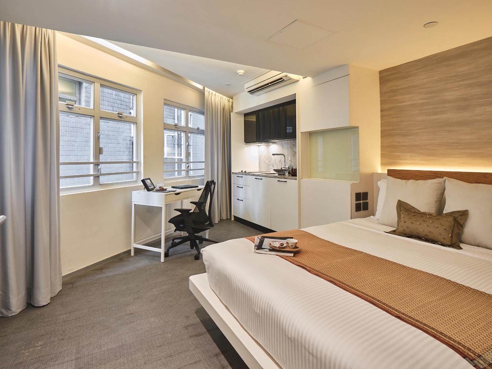 V Causeway Bay Aparthotel Hongkong Buitenkant foto