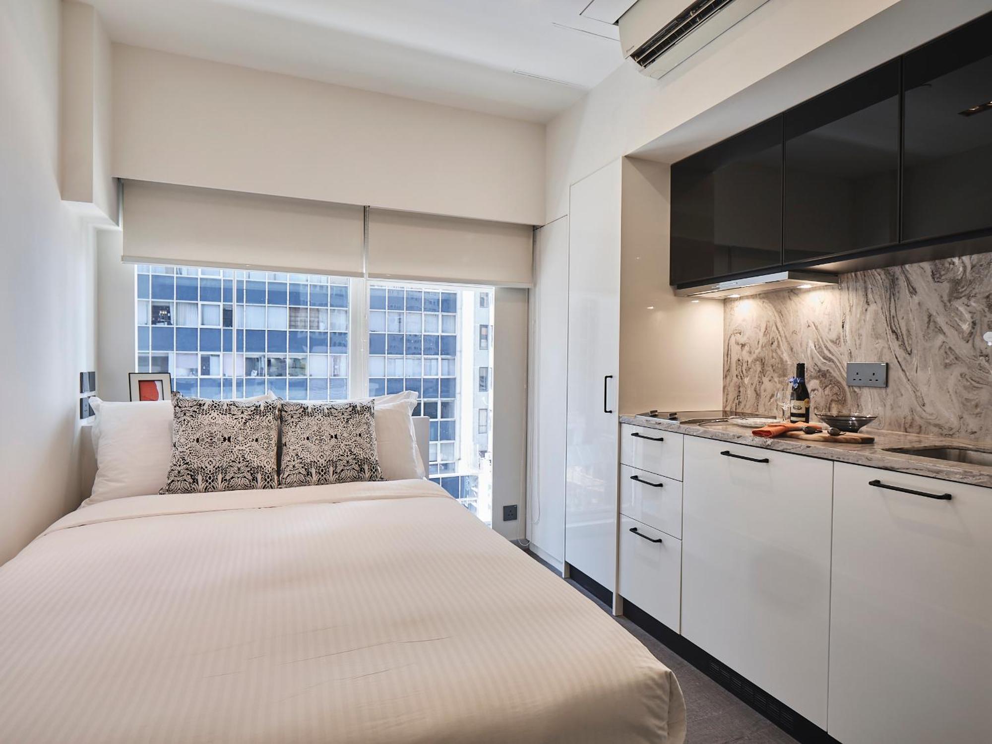 V Causeway Bay Aparthotel Hongkong Buitenkant foto